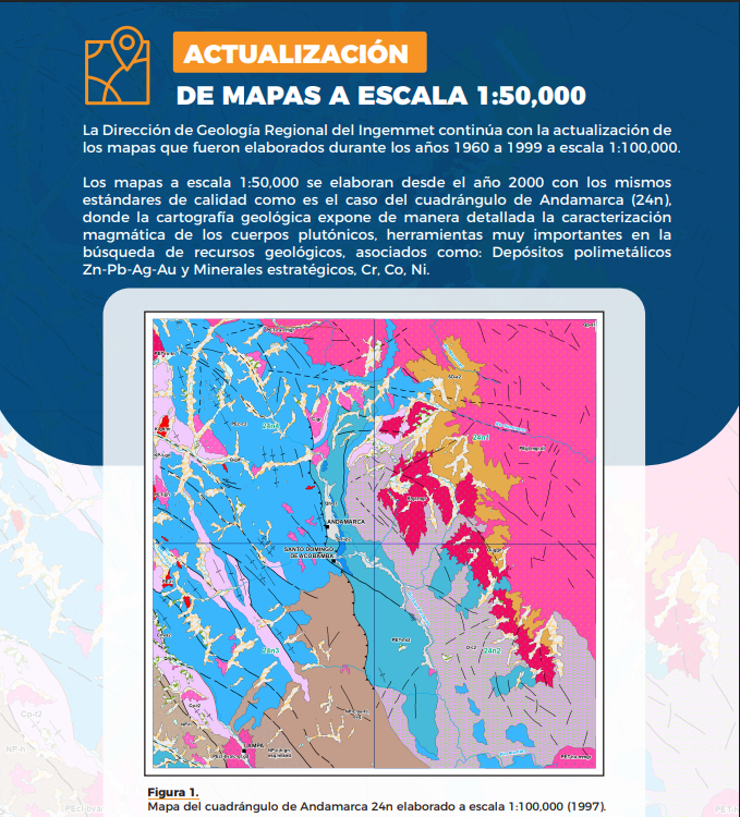 Actualizacion mapas a Escala 1:50.000